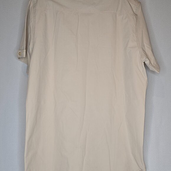 Nick Danger Button Down Polo in Cream, Men's M Style NDBS-42024-SS - Picture 4 of 4